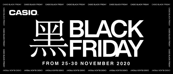 casio watches black friday